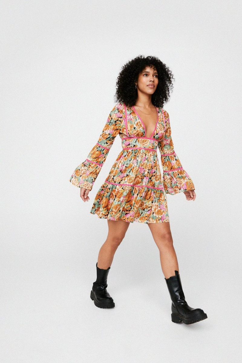 Ruby Campbell featured in  the Nasty Gal catalogue for Summer 2021