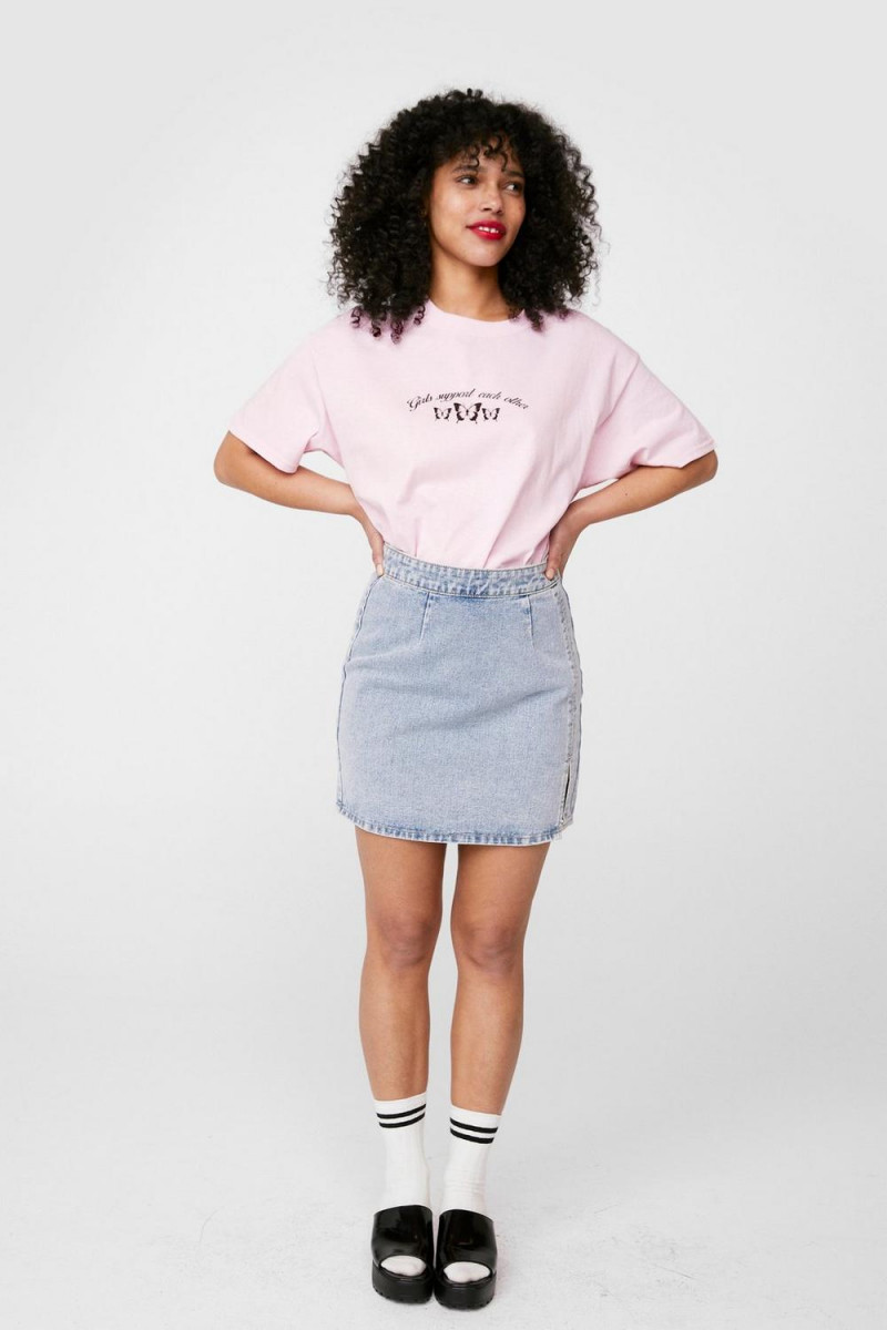 Ruby Campbell featured in  the Nasty Gal catalogue for Summer 2021