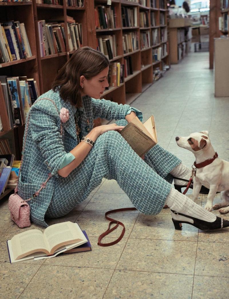 Vivienne Rohner featured in  the Chanel advertisement for Spring/Summer 2023