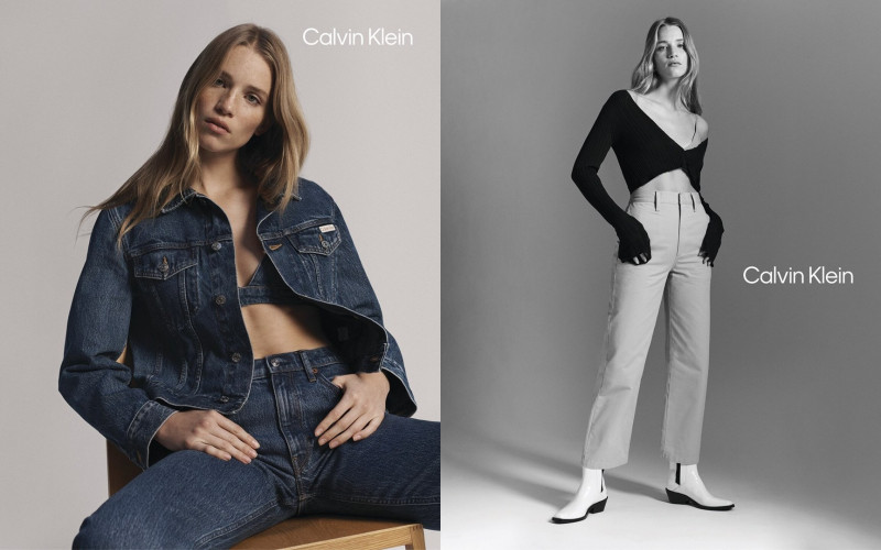 Rebecca Leigh Longendyke featured in  the Calvin Klein advertisement for Spring/Summer 2023