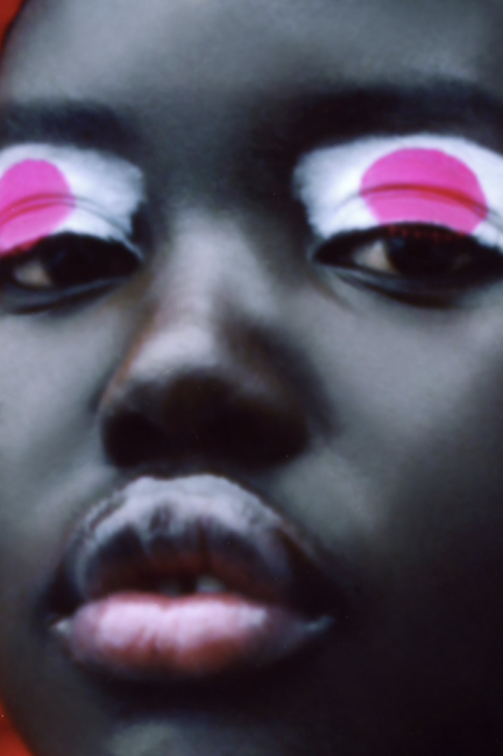 Adut Akech Bior featured in  the Zara Beauty advertisement for Spring/Summer 2021