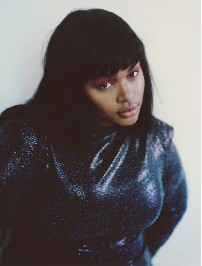 Precious Lee featured in  the Zara Beauty advertisement for Winter 2021