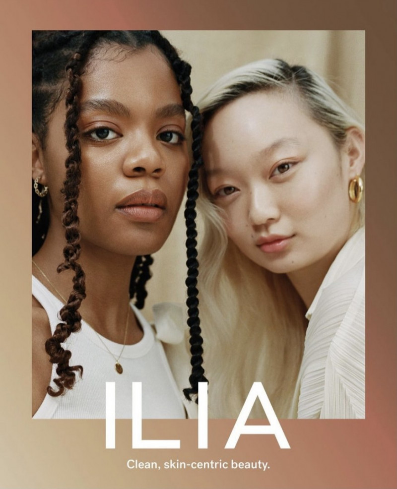 Ilia Beauty advertisement for Spring/Summer 2021