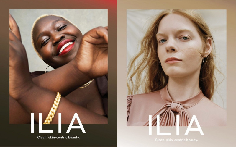 Ilia Beauty advertisement for Spring/Summer 2021