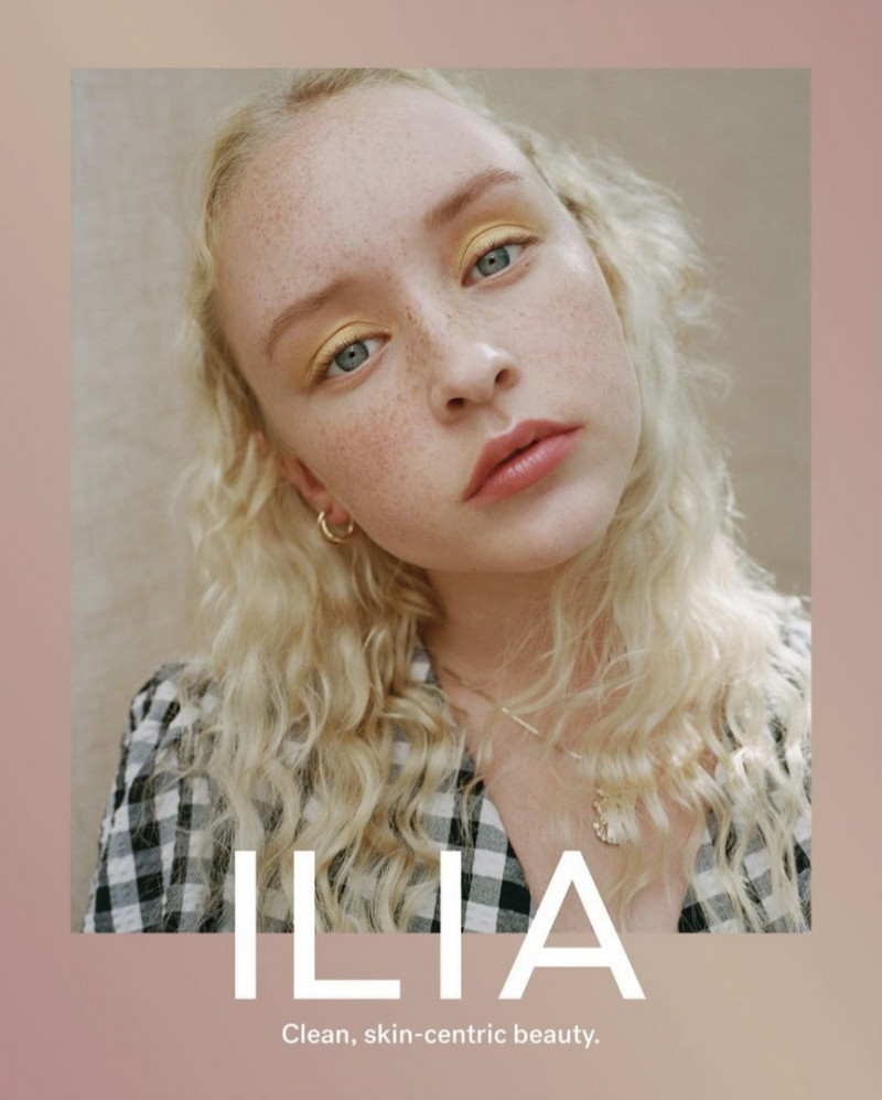 Ilia Beauty advertisement for Spring/Summer 2021