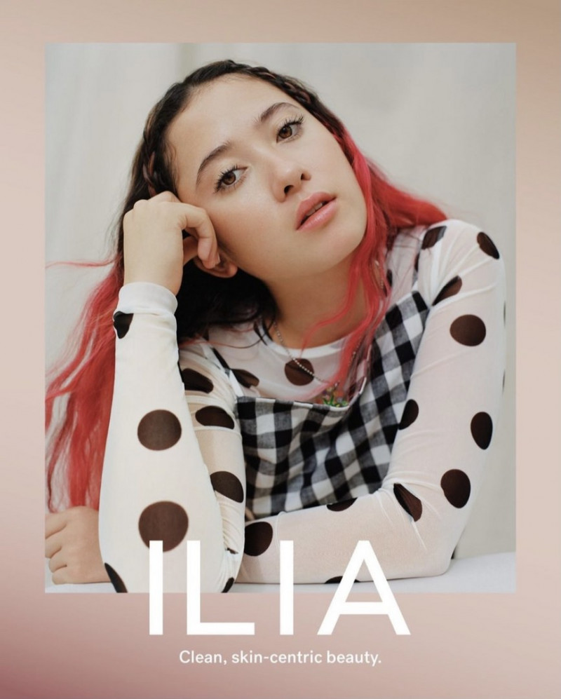 Ilia Beauty advertisement for Spring/Summer 2021