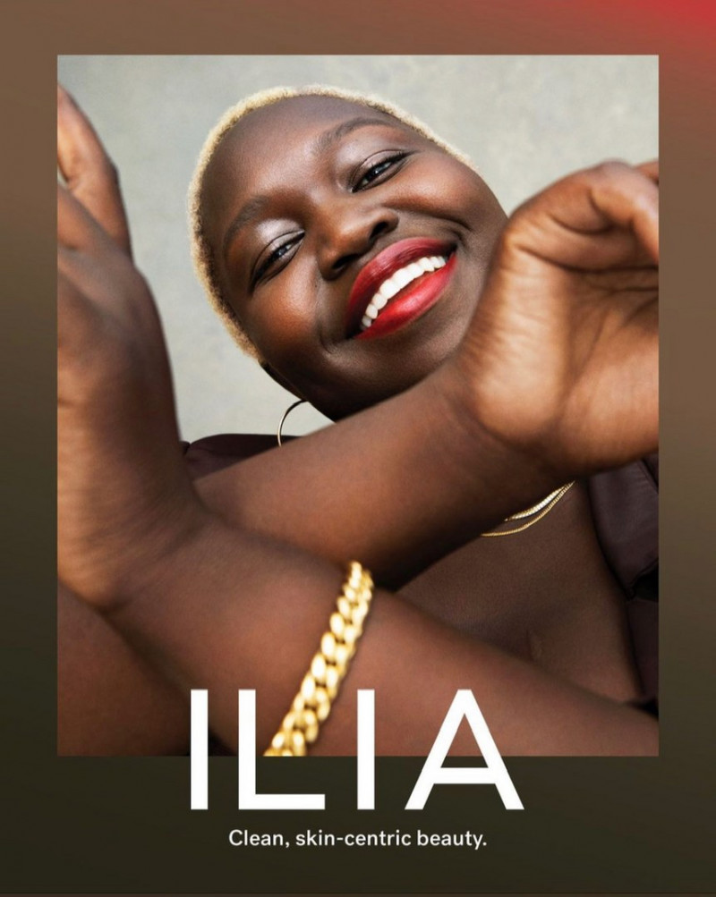 Ilia Beauty advertisement for Spring/Summer 2021