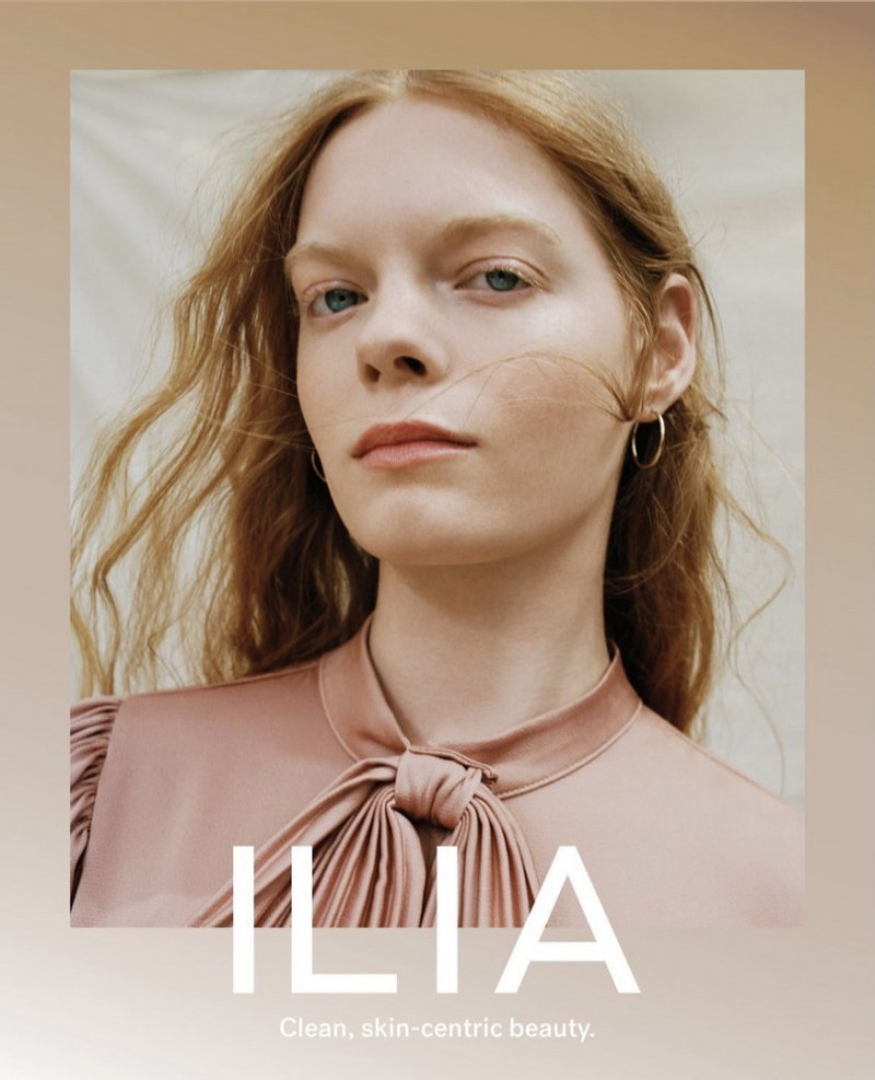 Ilia Beauty advertisement for Spring/Summer 2021