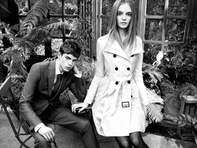 Burberry Black Label advertisement for Spring/Summer 2009