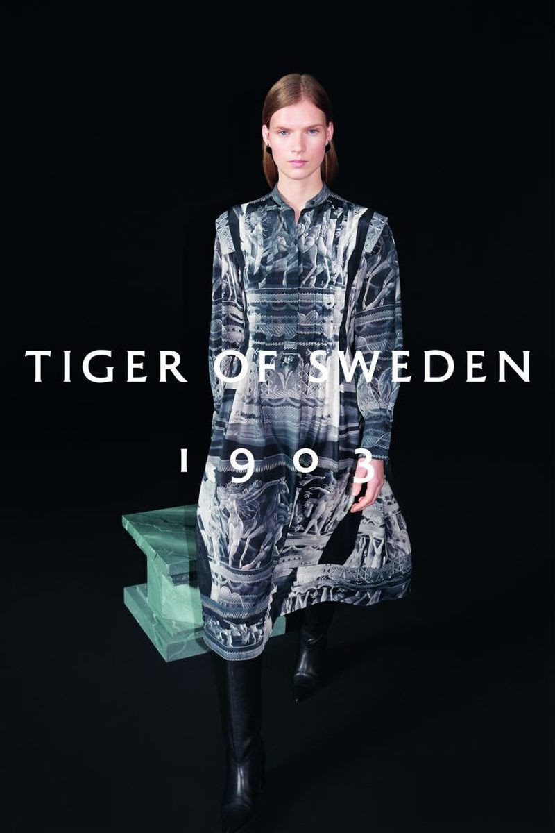 Tiger of Sweden advertisement for Autumn/Winter 2019