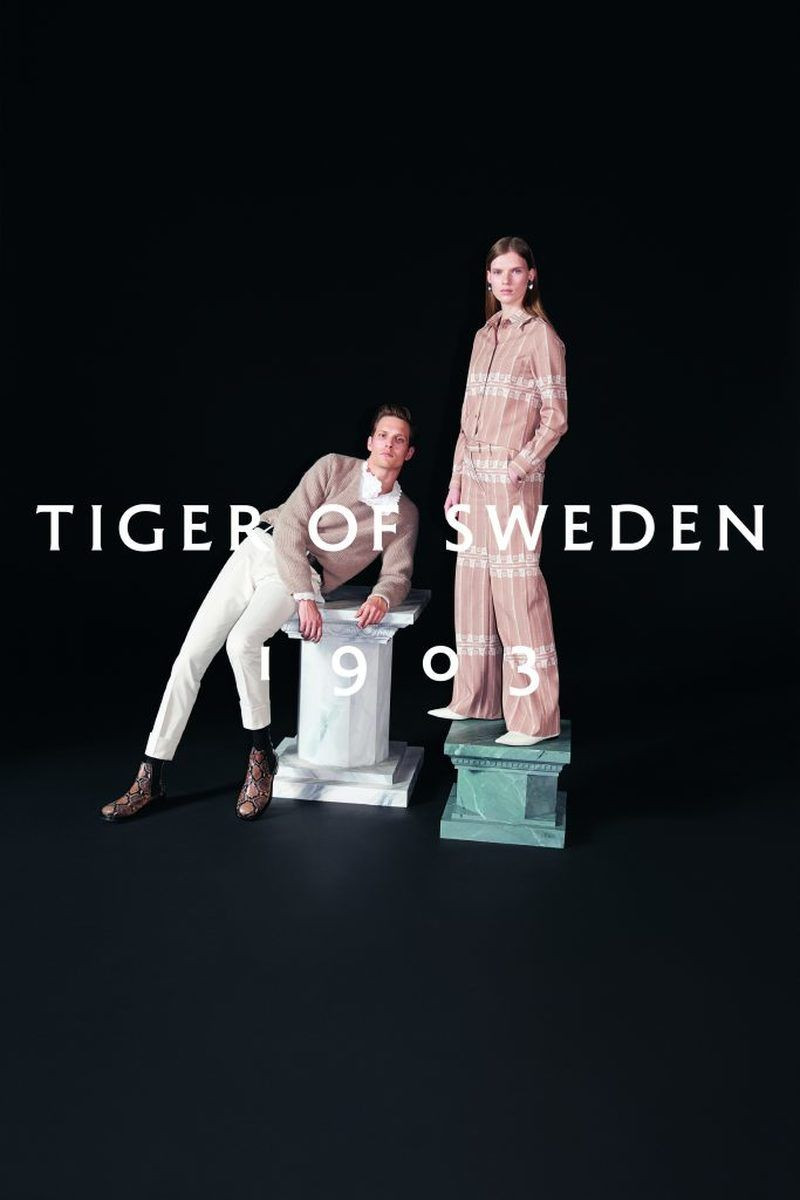 Tiger of Sweden advertisement for Autumn/Winter 2019