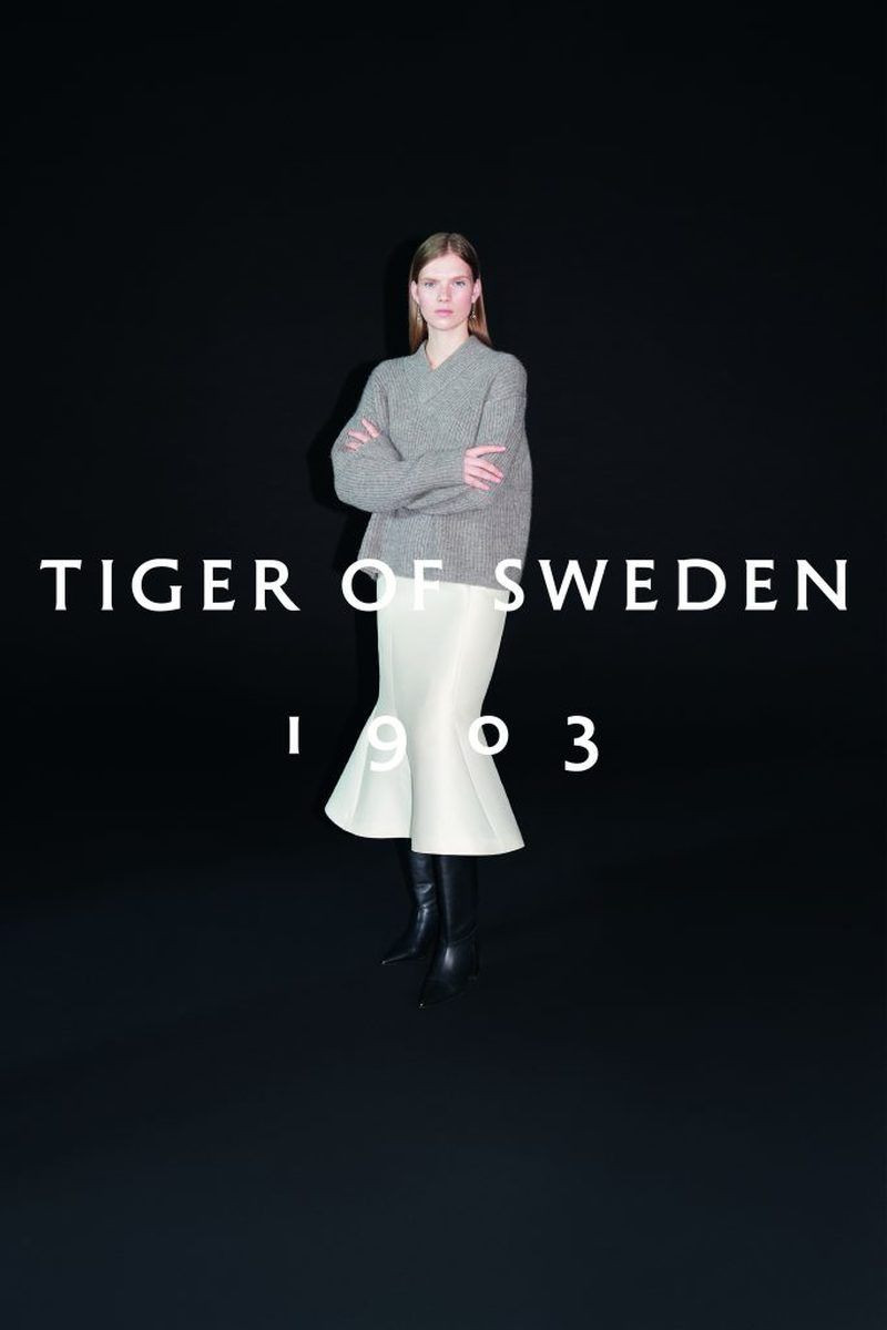 Tiger of Sweden advertisement for Autumn/Winter 2019