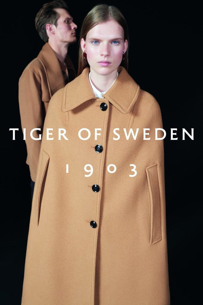 Tiger of Sweden advertisement for Autumn/Winter 2019