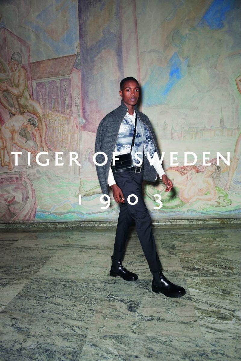 Tiger of Sweden advertisement for Autumn/Winter 2019