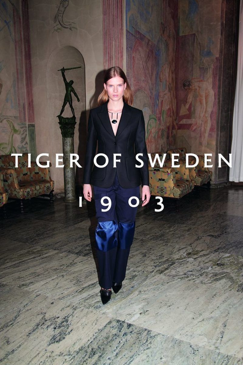 Tiger of Sweden advertisement for Autumn/Winter 2019