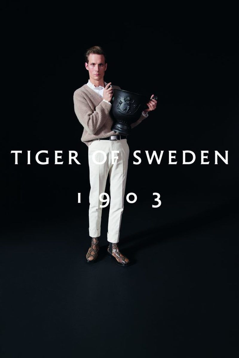 Tiger of Sweden advertisement for Autumn/Winter 2019