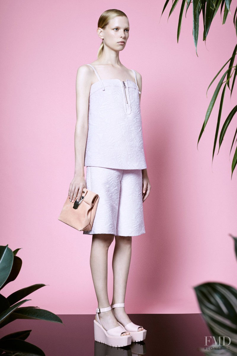 Lina Berg featured in  the Opening Ceremony fashion show for Resort 2015