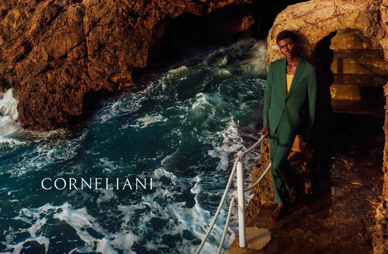 Corneliani advertisement for Spring/Summer 2023