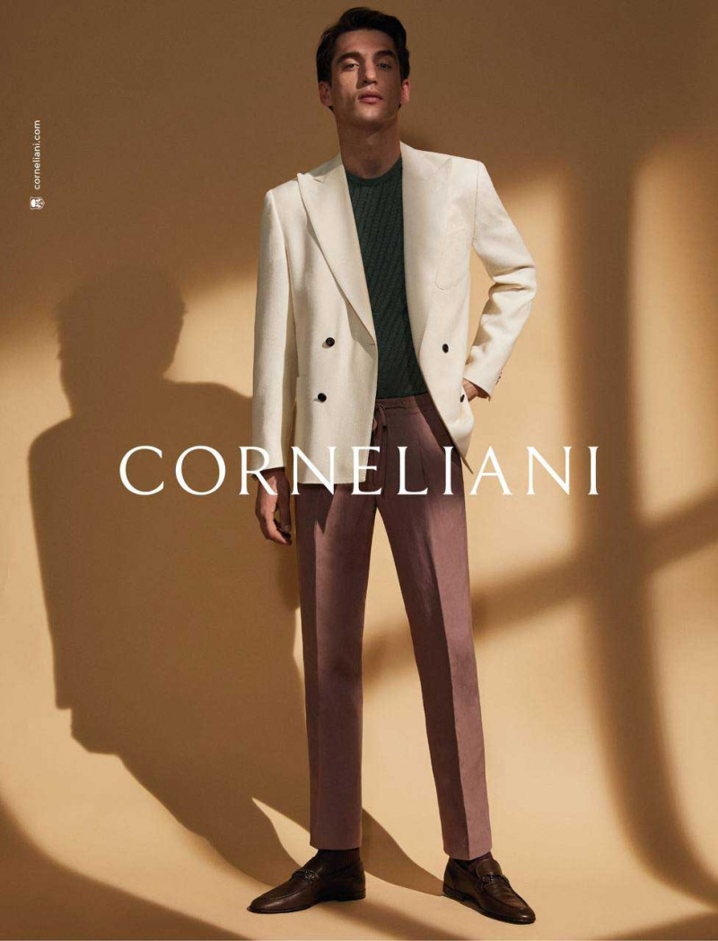 Corneliani advertisement for Spring/Summer 2021