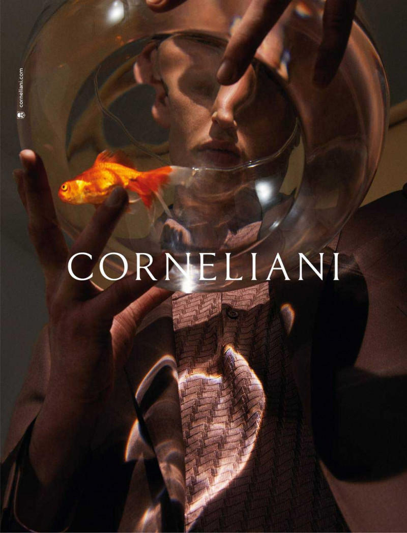 Corneliani advertisement for Spring/Summer 2021