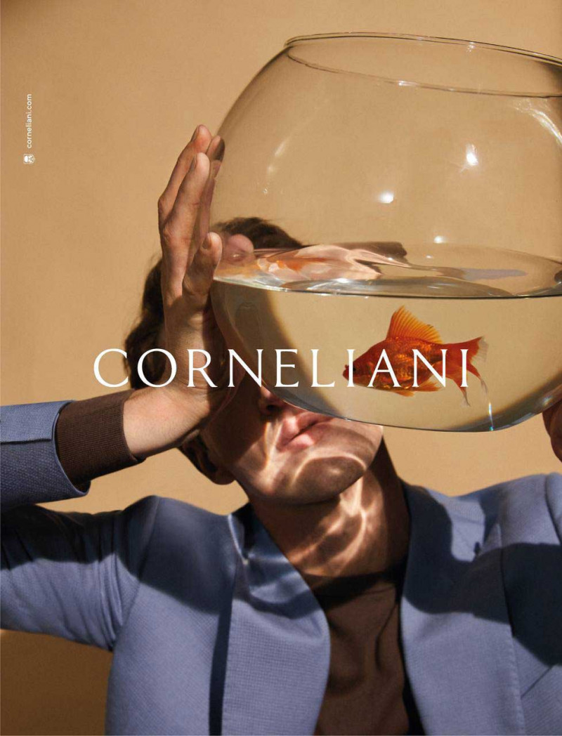 Corneliani advertisement for Spring/Summer 2021