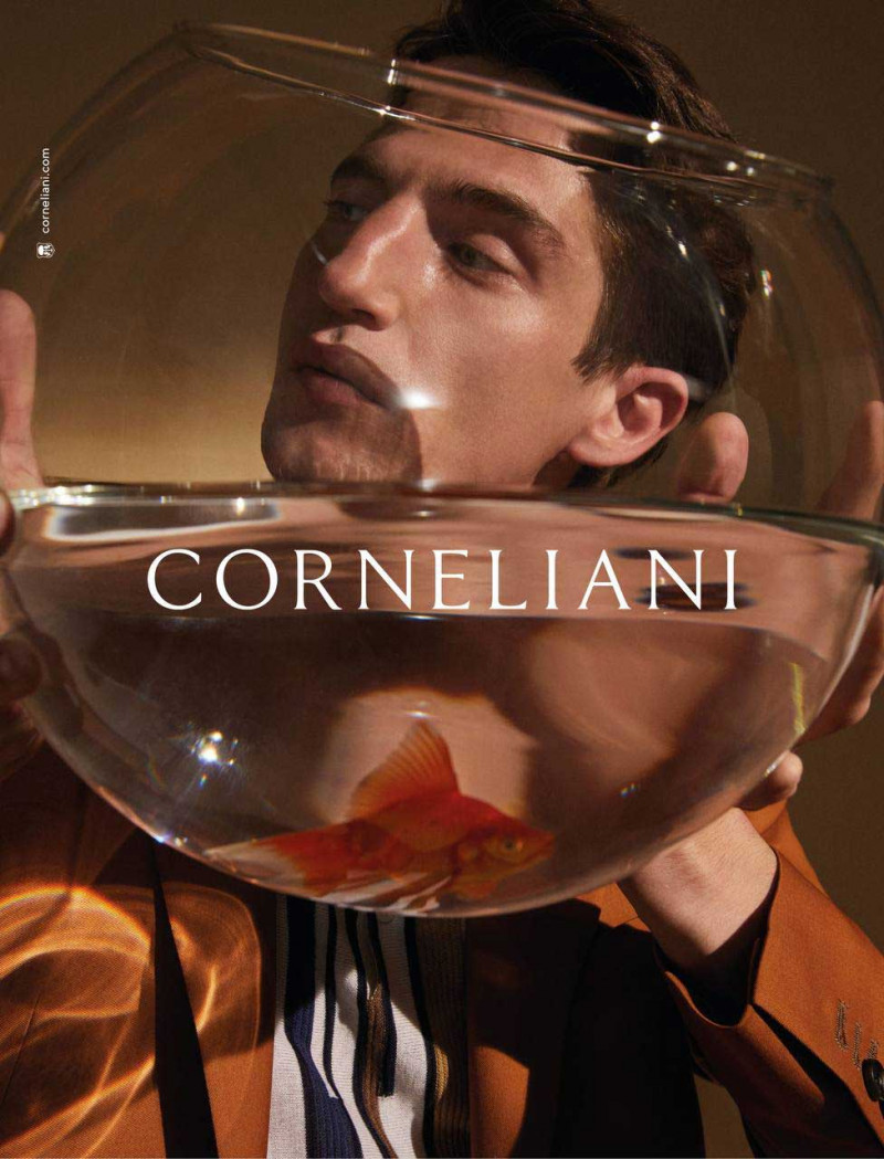 Corneliani advertisement for Spring/Summer 2021