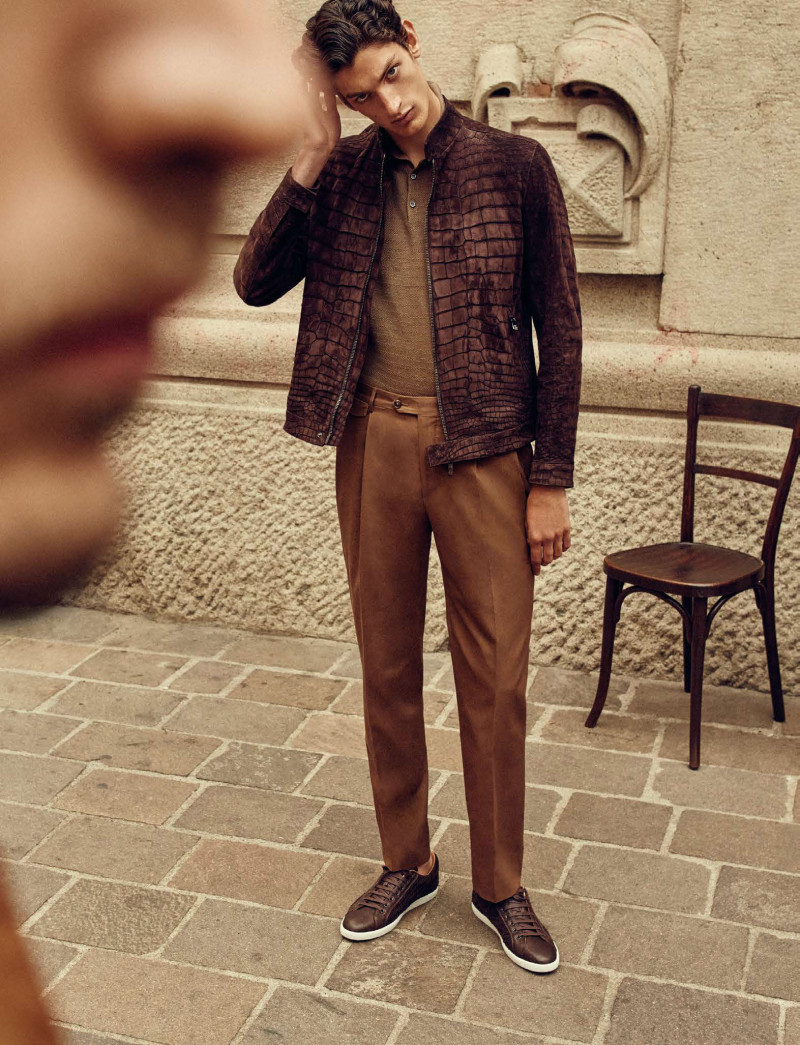 Corneliani advertisement for Spring/Summer 2018