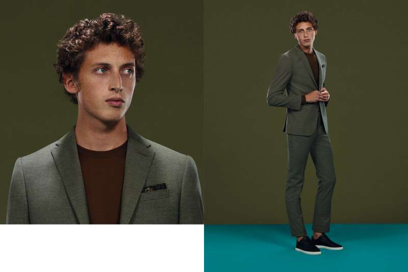 Corneliani CC Collection advertisement for Spring/Summer 2018