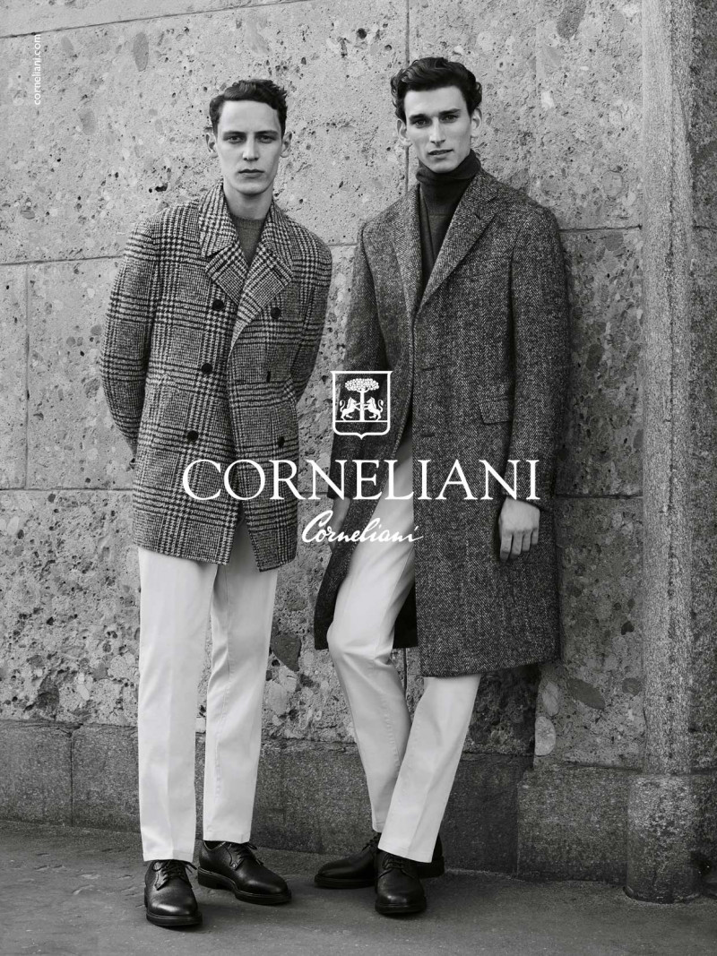 Corneliani advertisement for Autumn/Winter 2017