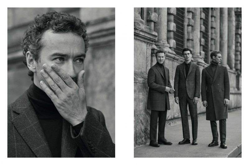 Corneliani advertisement for Autumn/Winter 2017