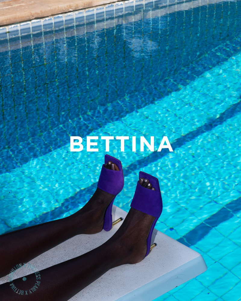 Mouna Fadiga featured in  the Bettina Vermillon advertisement for Spring/Summer 2021