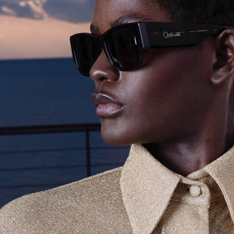 Mouna Fadiga featured in  the Bettina Vermillon advertisement for Spring/Summer 2021