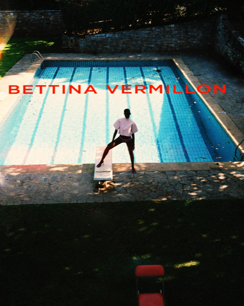 Mouna Fadiga featured in  the Bettina Vermillon advertisement for Spring/Summer 2021