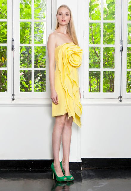 Costarellos lookbook for Spring/Summer 2011