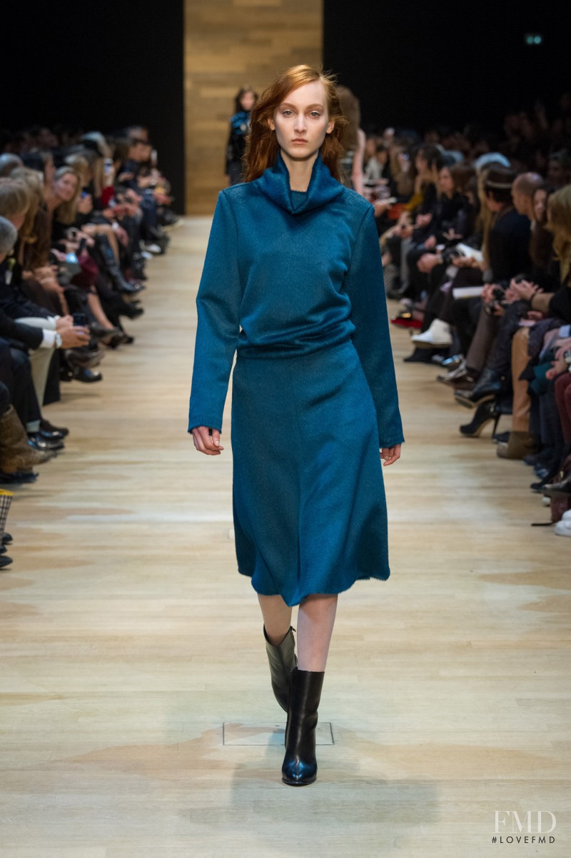 Nika Cole featured in  the Guy Laroche fashion show for Autumn/Winter 2014