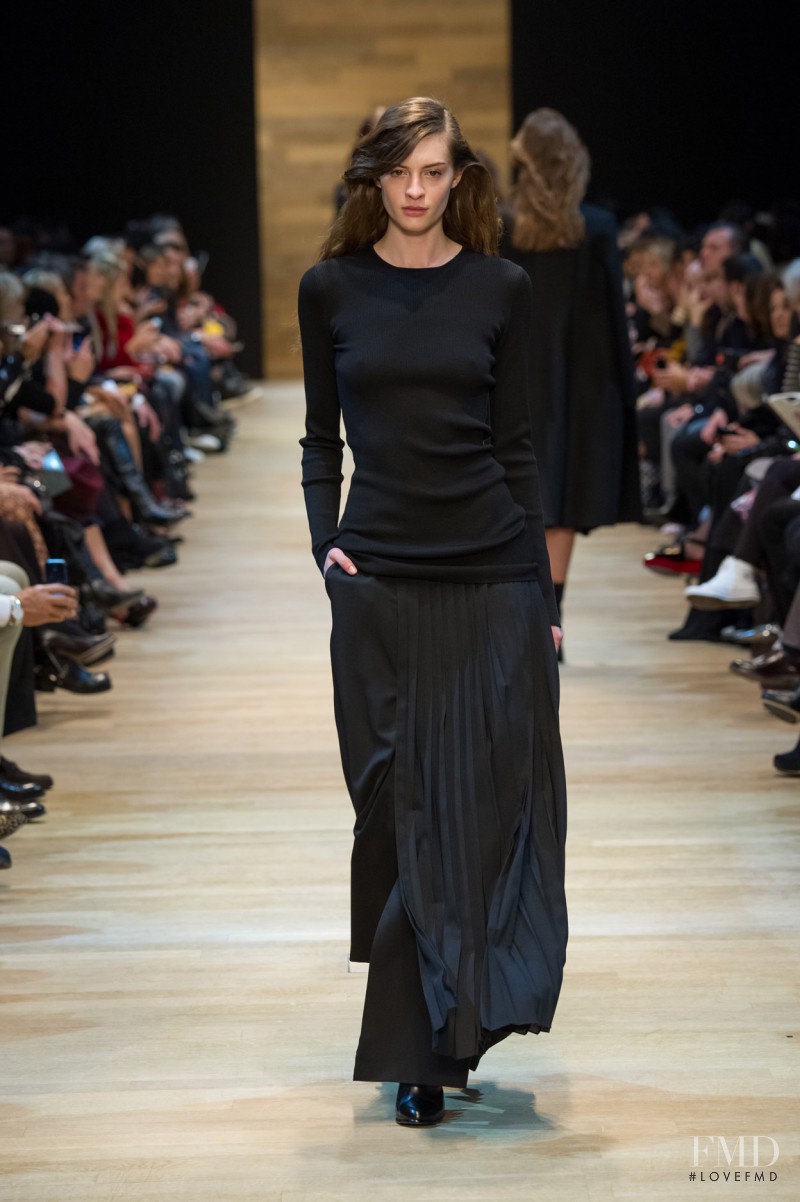Cristina Mantas featured in  the Guy Laroche fashion show for Autumn/Winter 2014