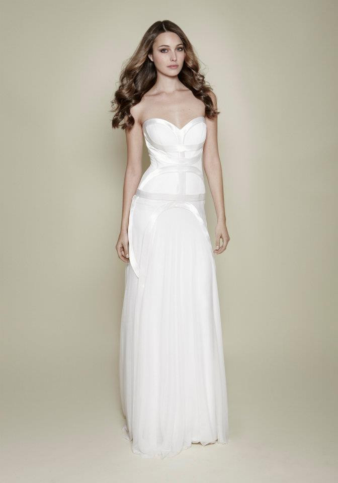 Costarellos Bridal lookbook for Spring/Summer 2012