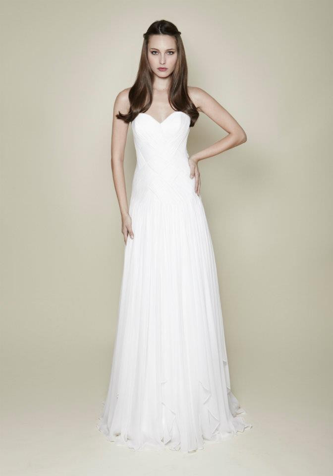 Costarellos Bridal lookbook for Spring/Summer 2012