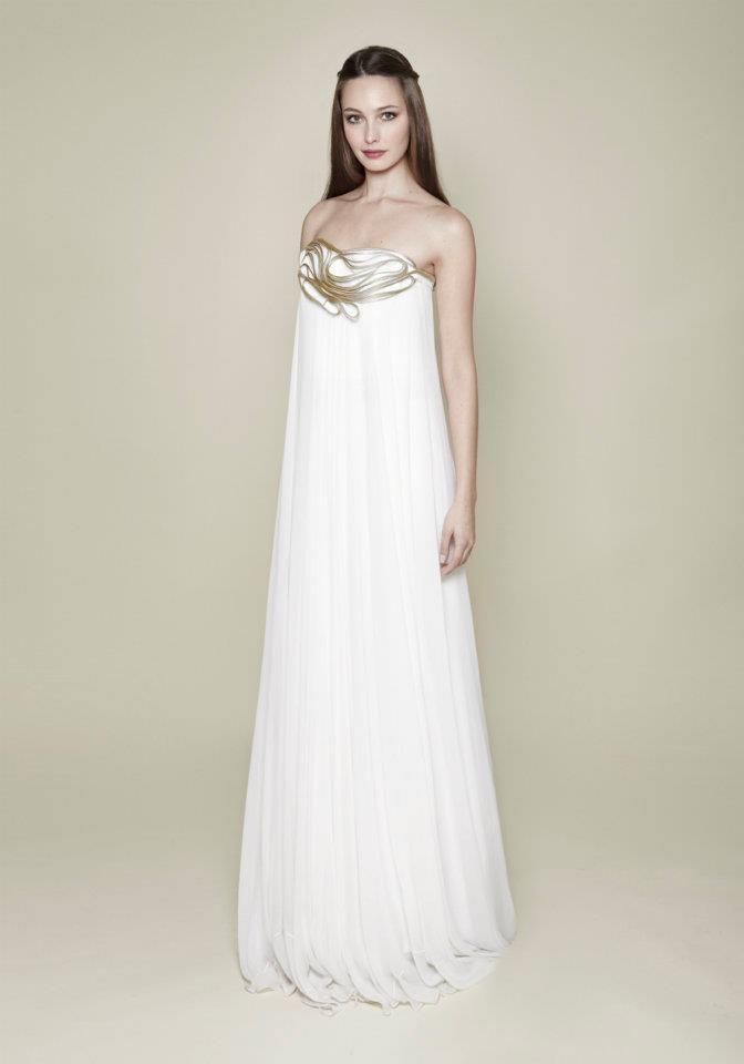 Costarellos Bridal lookbook for Spring/Summer 2012