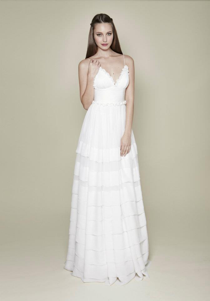 Costarellos Bridal lookbook for Spring/Summer 2012