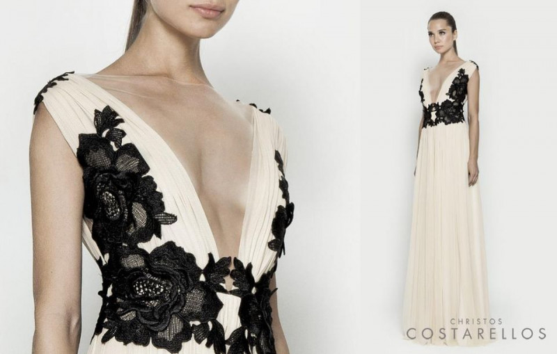 Costarellos lookbook for Spring/Summer 2014