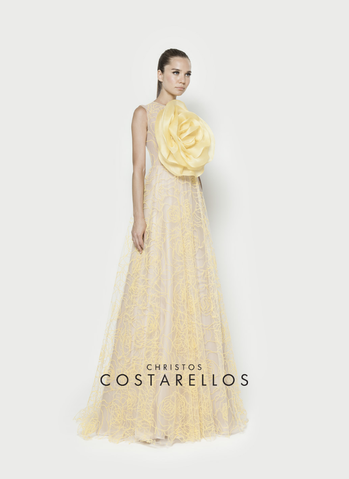 Costarellos lookbook for Spring/Summer 2014