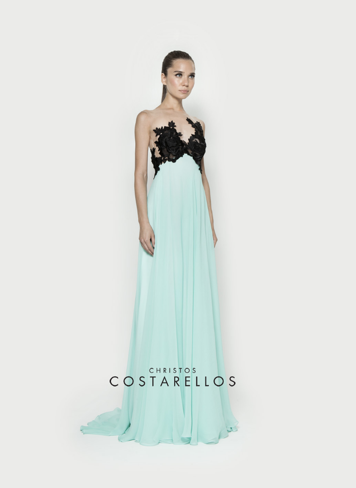 Costarellos lookbook for Spring/Summer 2014