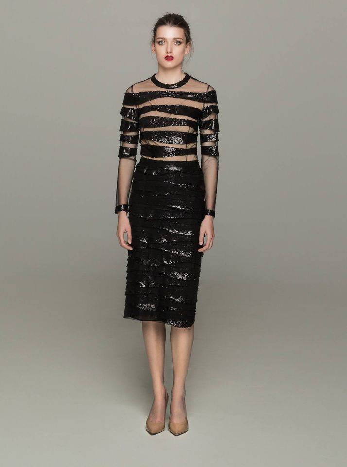 Costarellos lookbook for Pre-Fall 2016