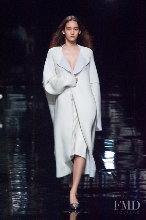 Mona Matsuoka featured in  the Mercuryduo fashion show for Autumn/Winter 2014