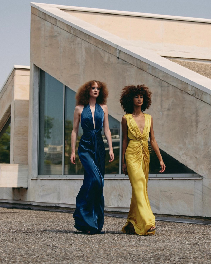 Costarellos lookbook for Resort 2023