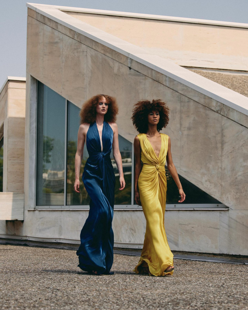 Costarellos lookbook for Resort 2023