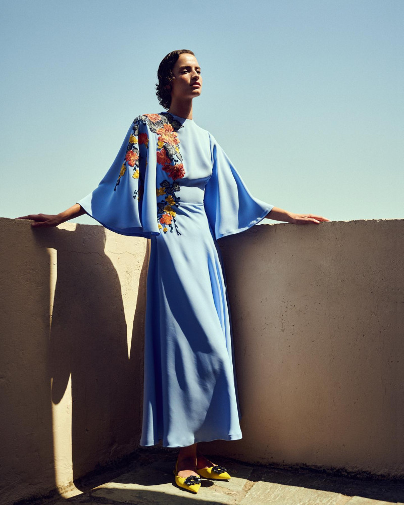 Costarellos lookbook for Resort 2022