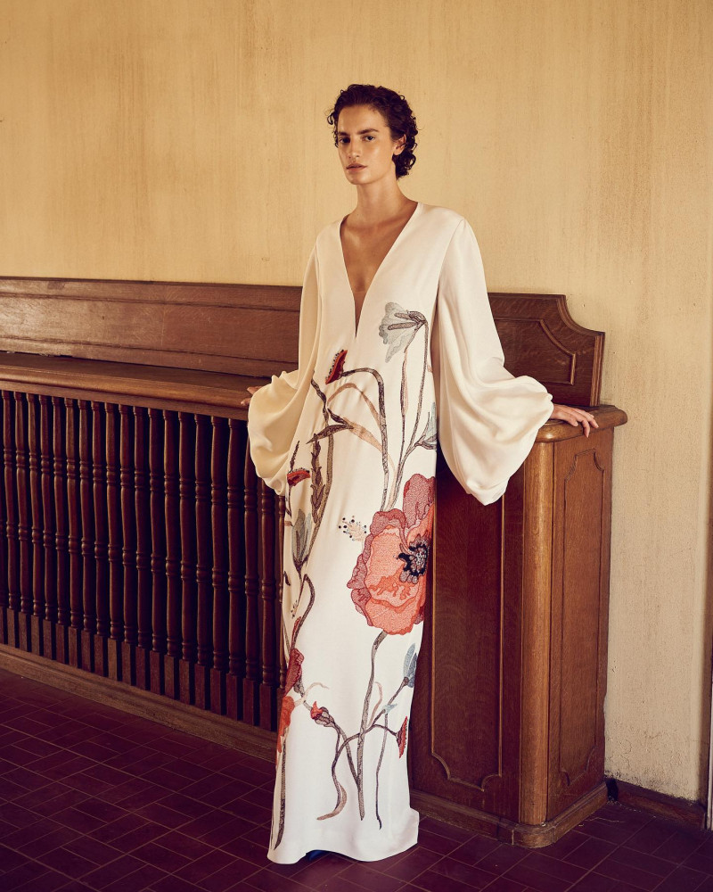 Costarellos lookbook for Resort 2022