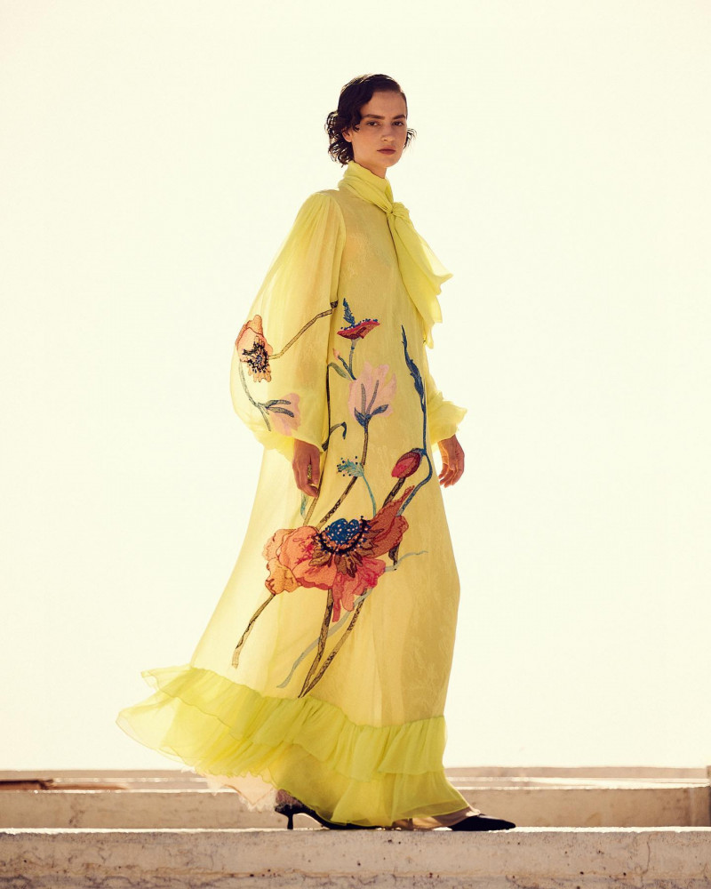 Costarellos lookbook for Resort 2022